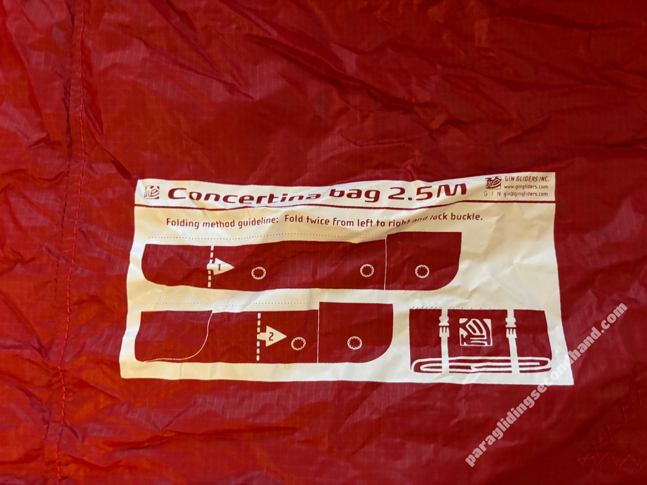 Gin concertina bag 2.5