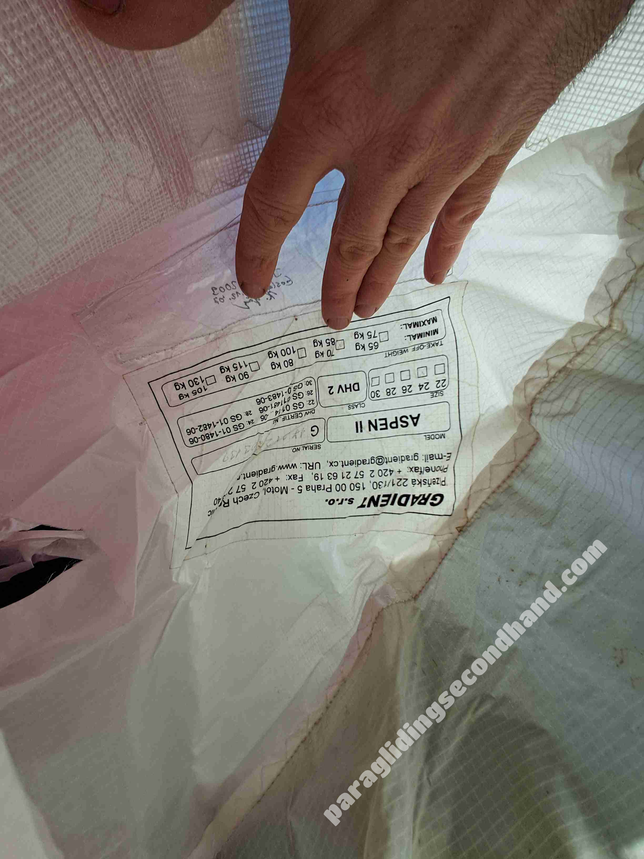 Gradient Aspen 2 - 24, 24, 2004, (70-85kg), 200h