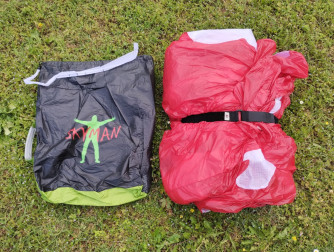 Skyman The Rock2 size S en A, Skyman Flex size M, Skyman Pod