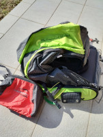 Skyman The Rock2 size S en A, Skyman Flex size M, Skyman Pod