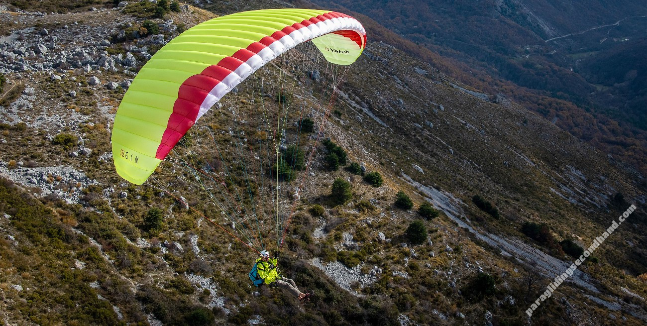 Gin Yeti 5 50-75kg (-90kg) & Wani Light 2 & reserve & vario as new